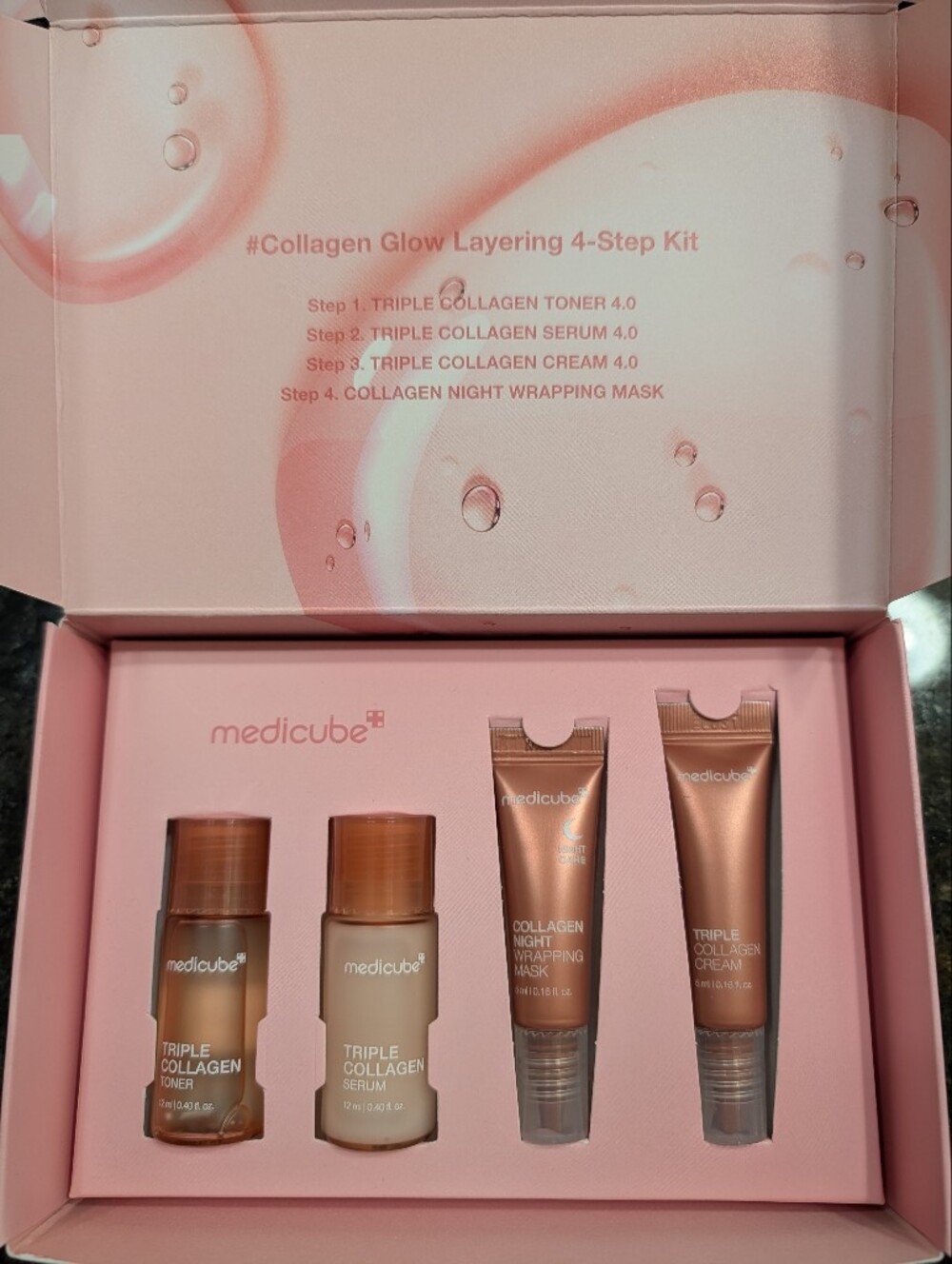 Medicube Collagen Booster Glow Trial Kit K-Beauty Skincare Set